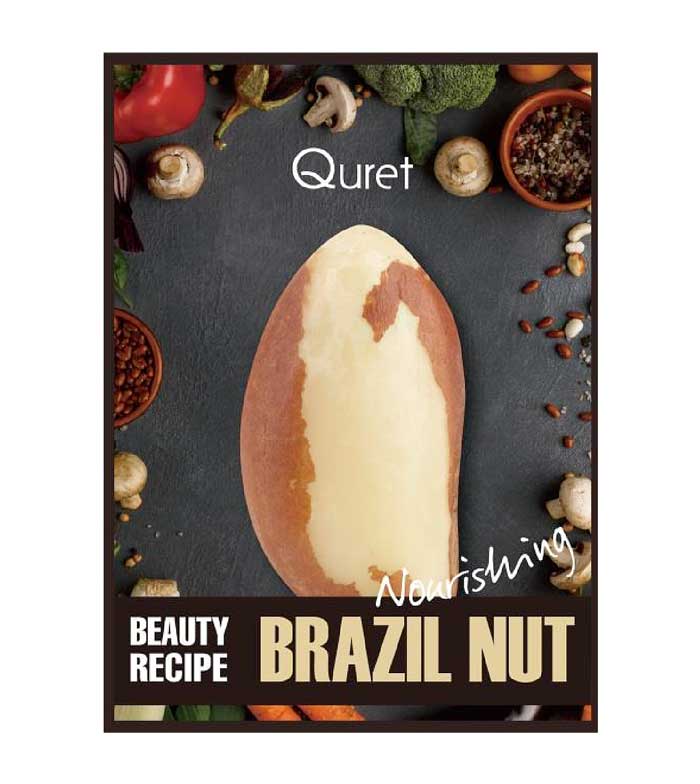 Quret beauty recipe mask - brazil nut [nourishing] 25g / 0.88oz