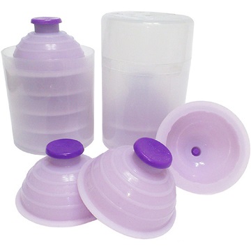 One touch silicone cupping cups(5cups a set)
