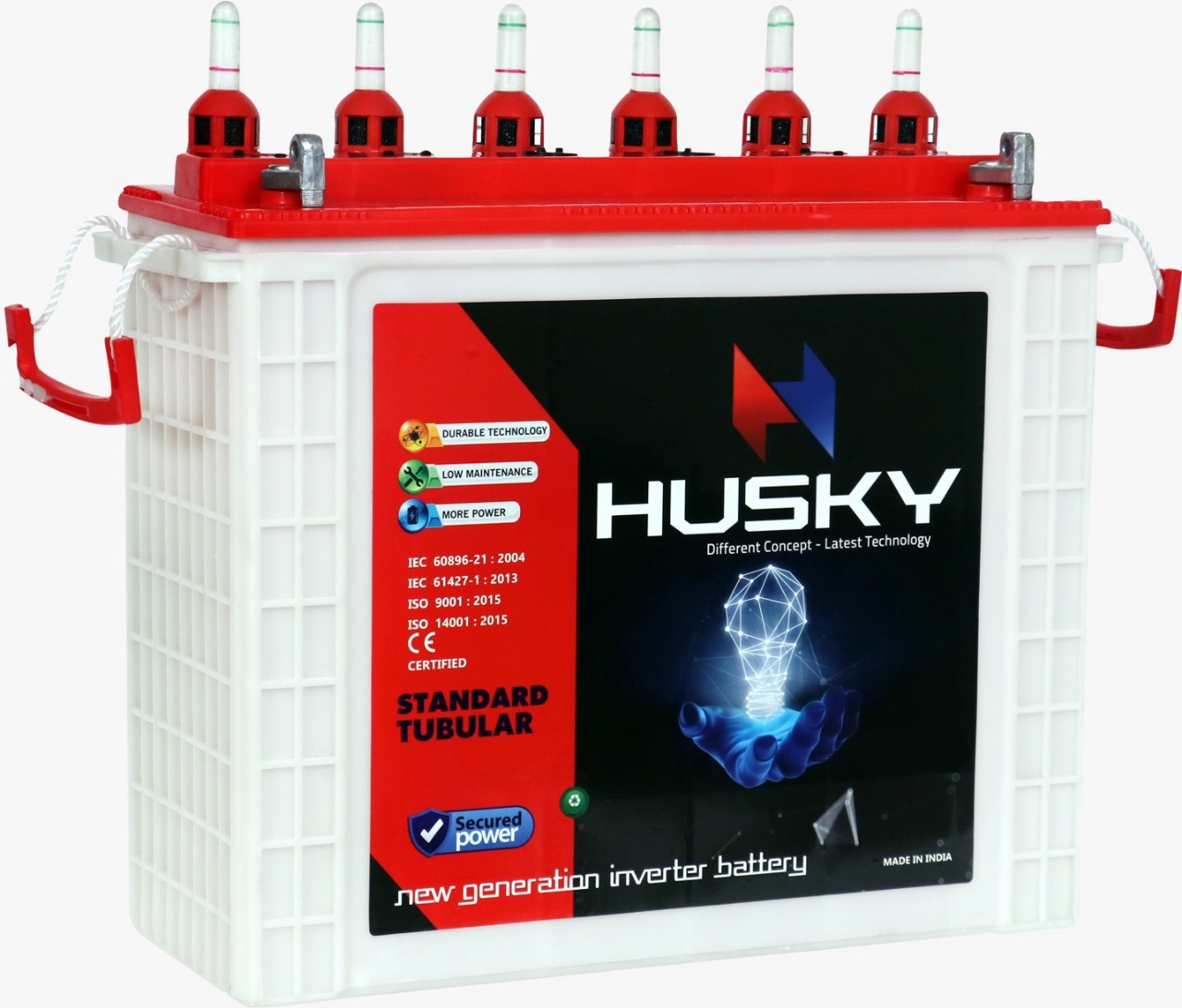 Husky tall tubular  battery