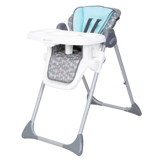 Wholesale baby trend sit right high chair grey blue