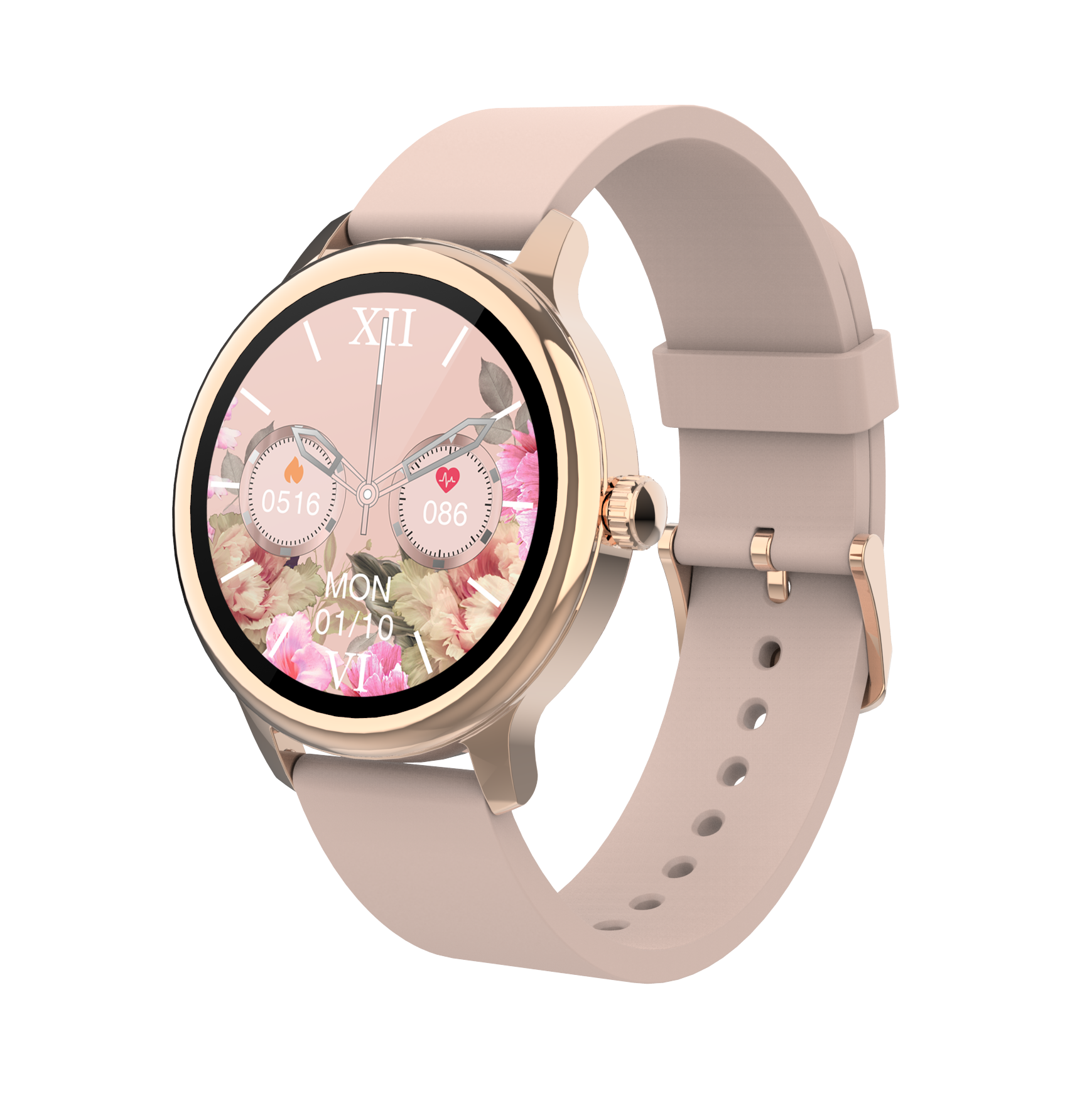 Smartwatch SOPHIE rose gold silicone