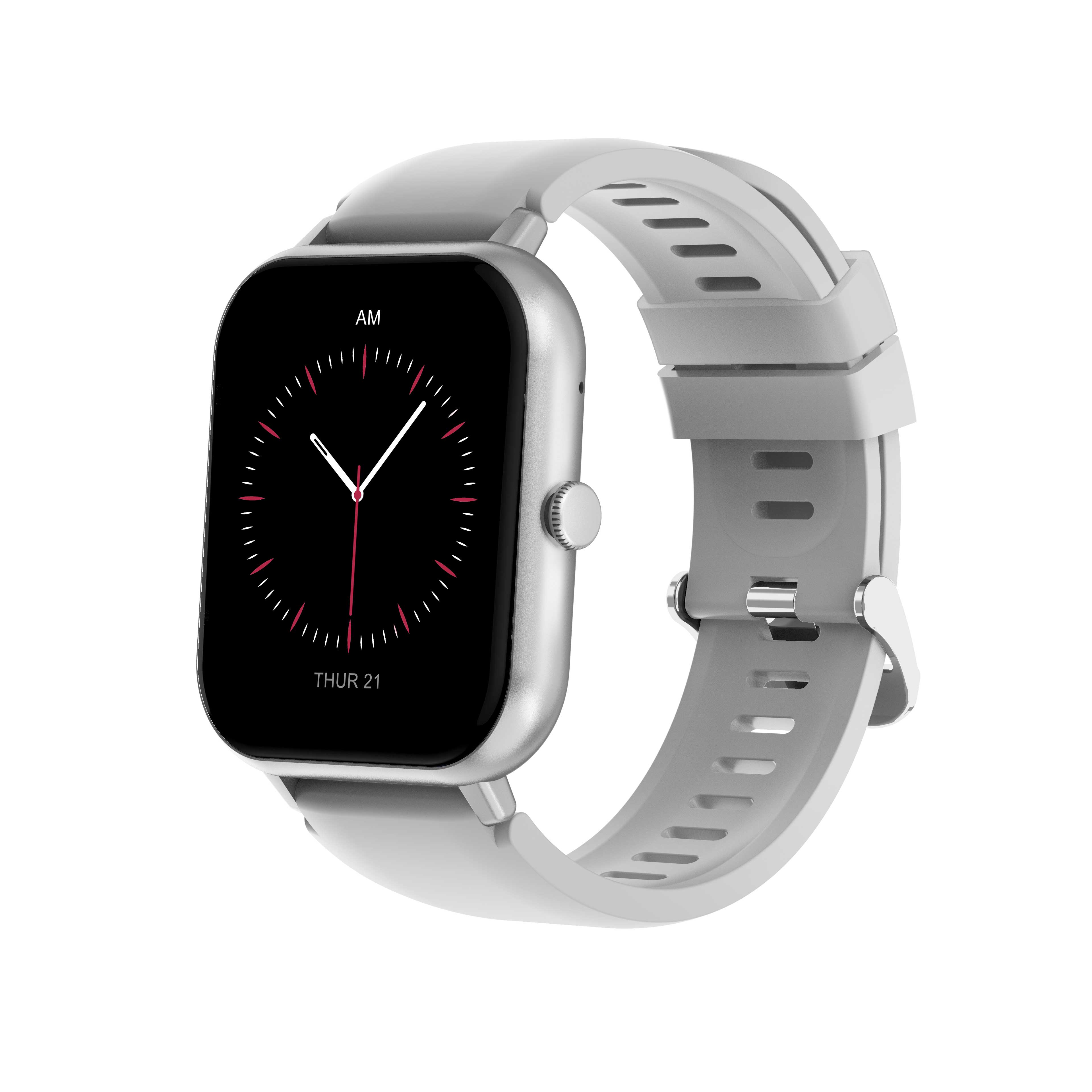 Smartwatch curved glass pro silver