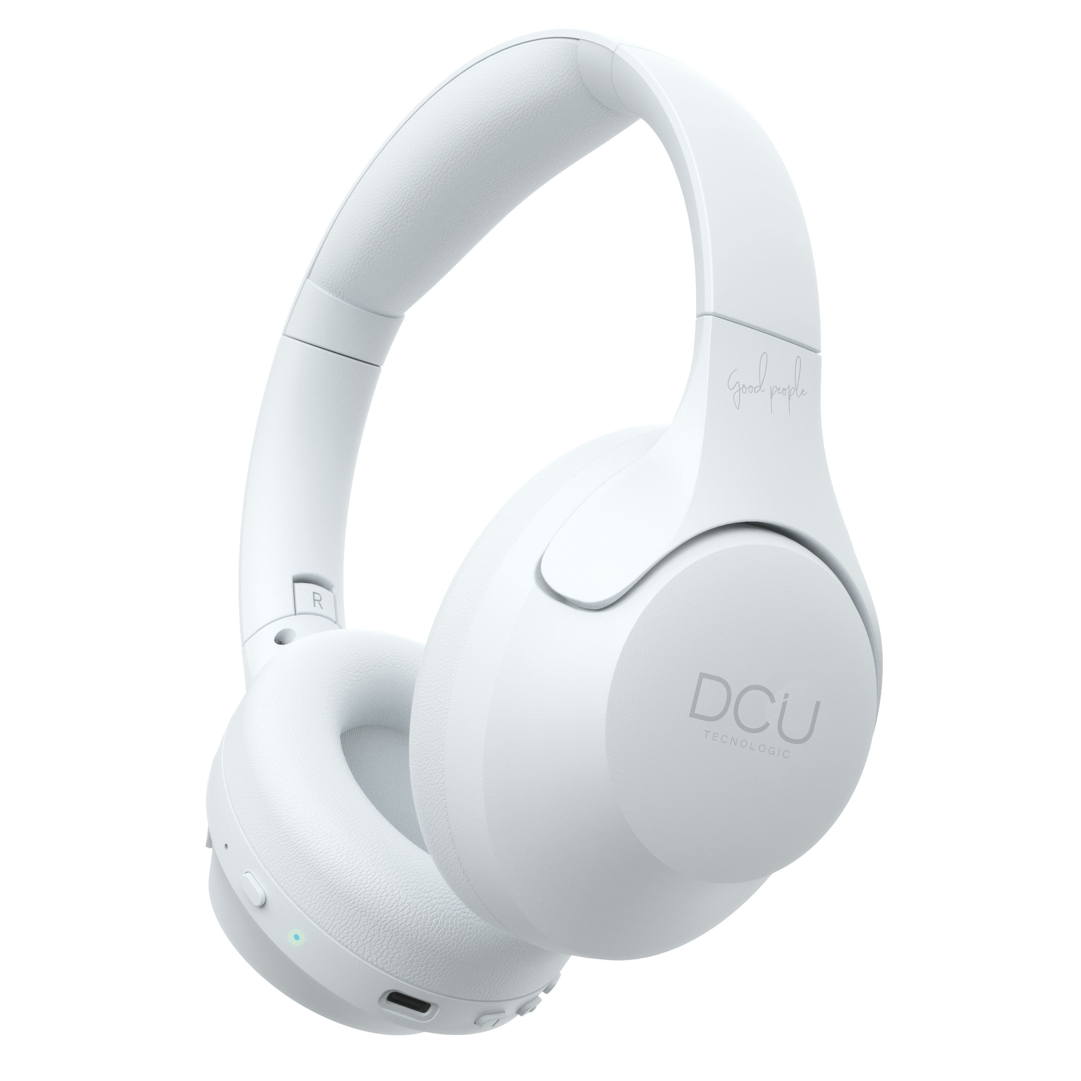 Anc true immersive bluetooth headphones white