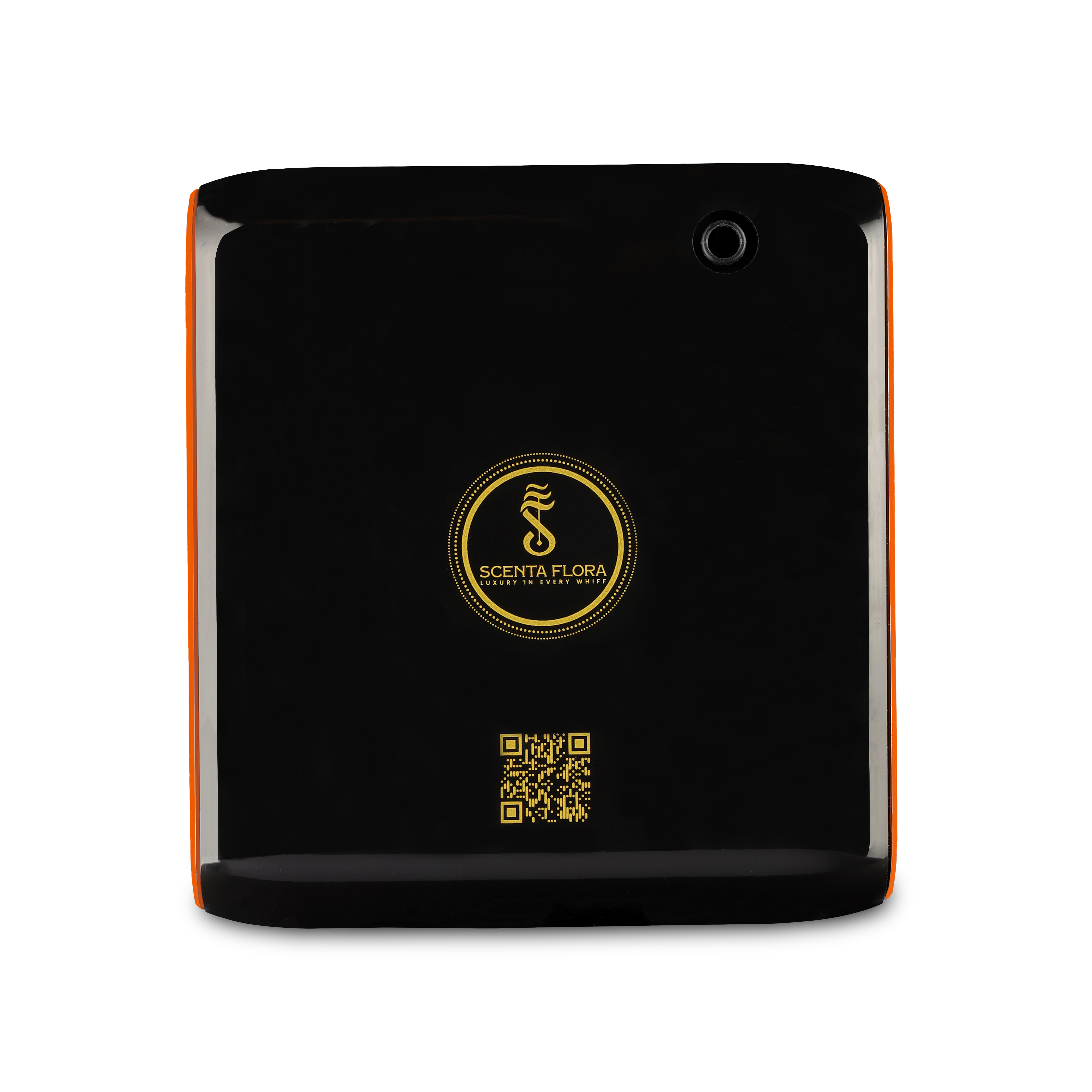 SCENTA FLORA - Scent Lav - Sleek Aroma Diffuser, App-Controlled, Battery or Cable Operated (Black)