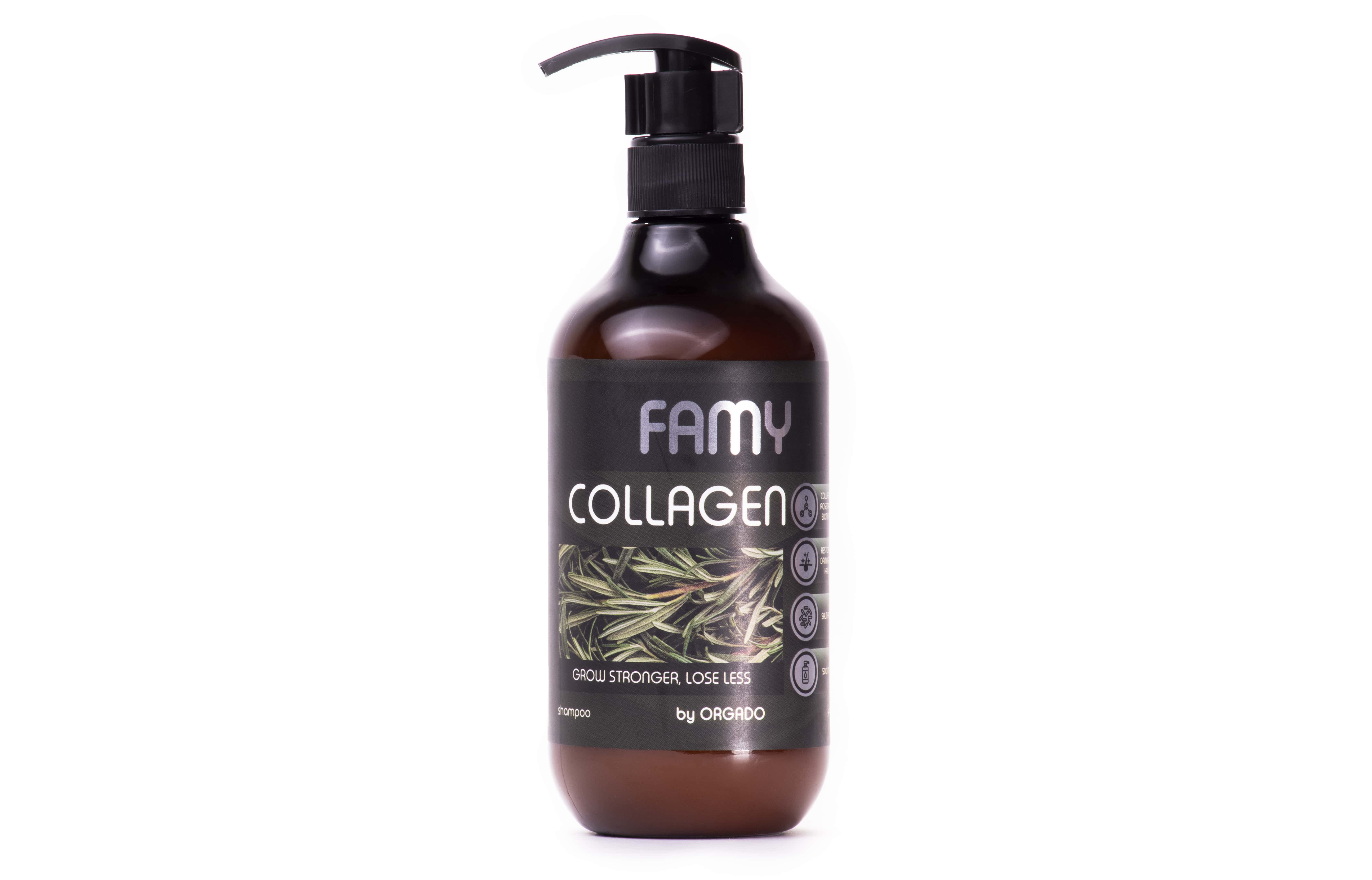 Famy collagen dry and lifeless hair shampoo 500ml