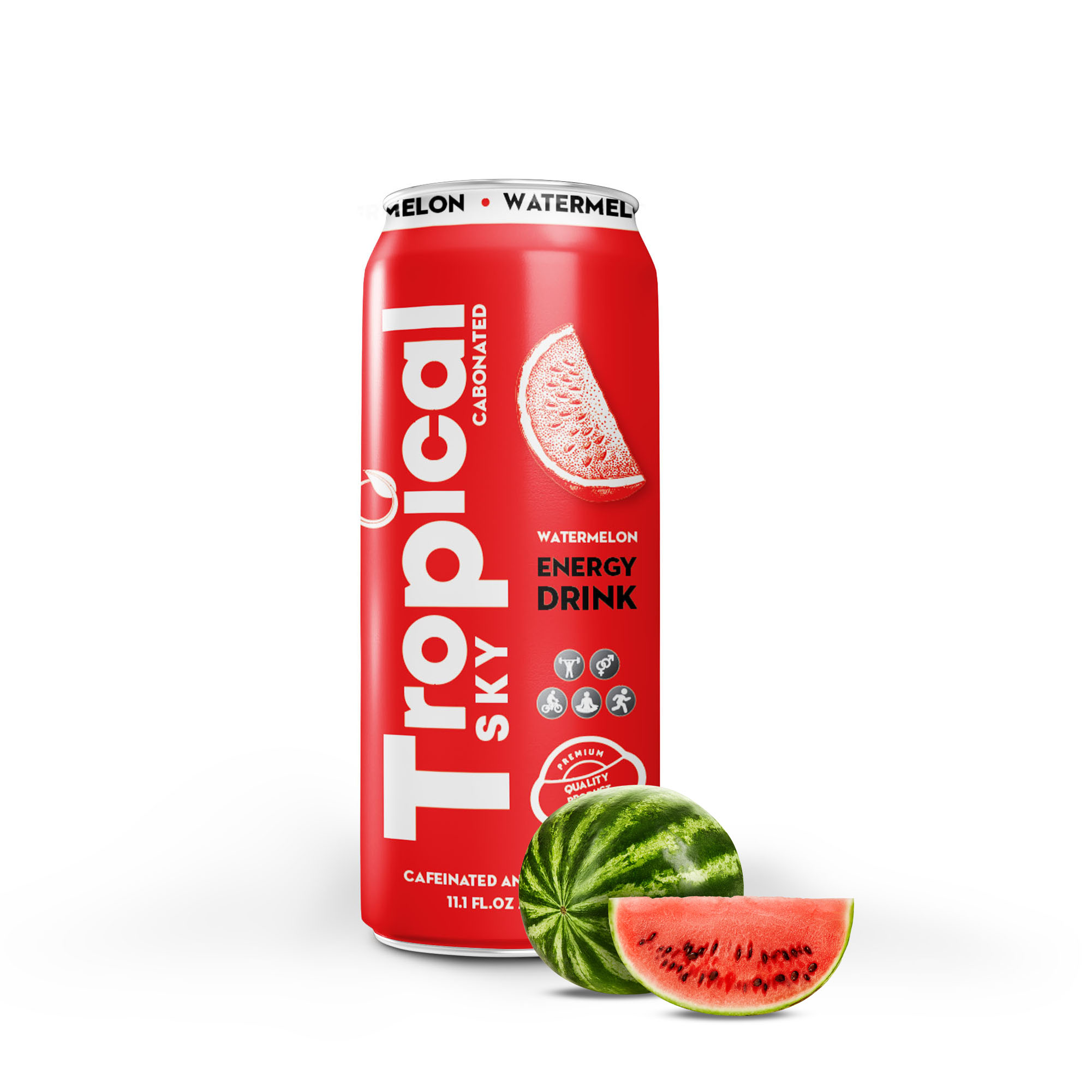 Sparkling energy drink mix watermelon juice supply oem private lable/ tropical sky beverage