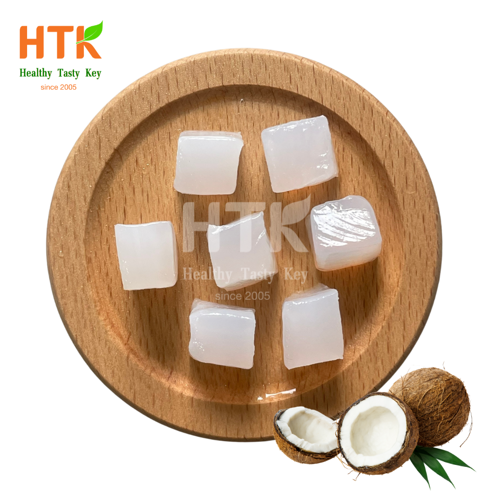 Nata de coco coconut jelly coco water fermentation