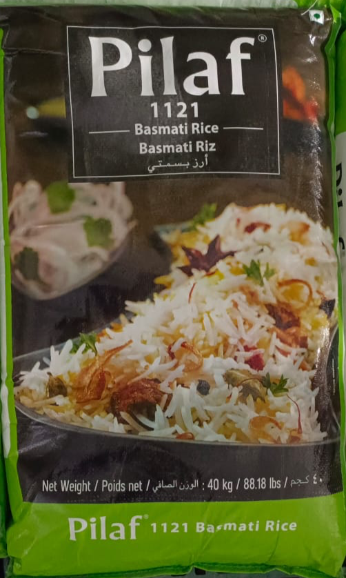 Basmati rice 1121 steam - 40 kg