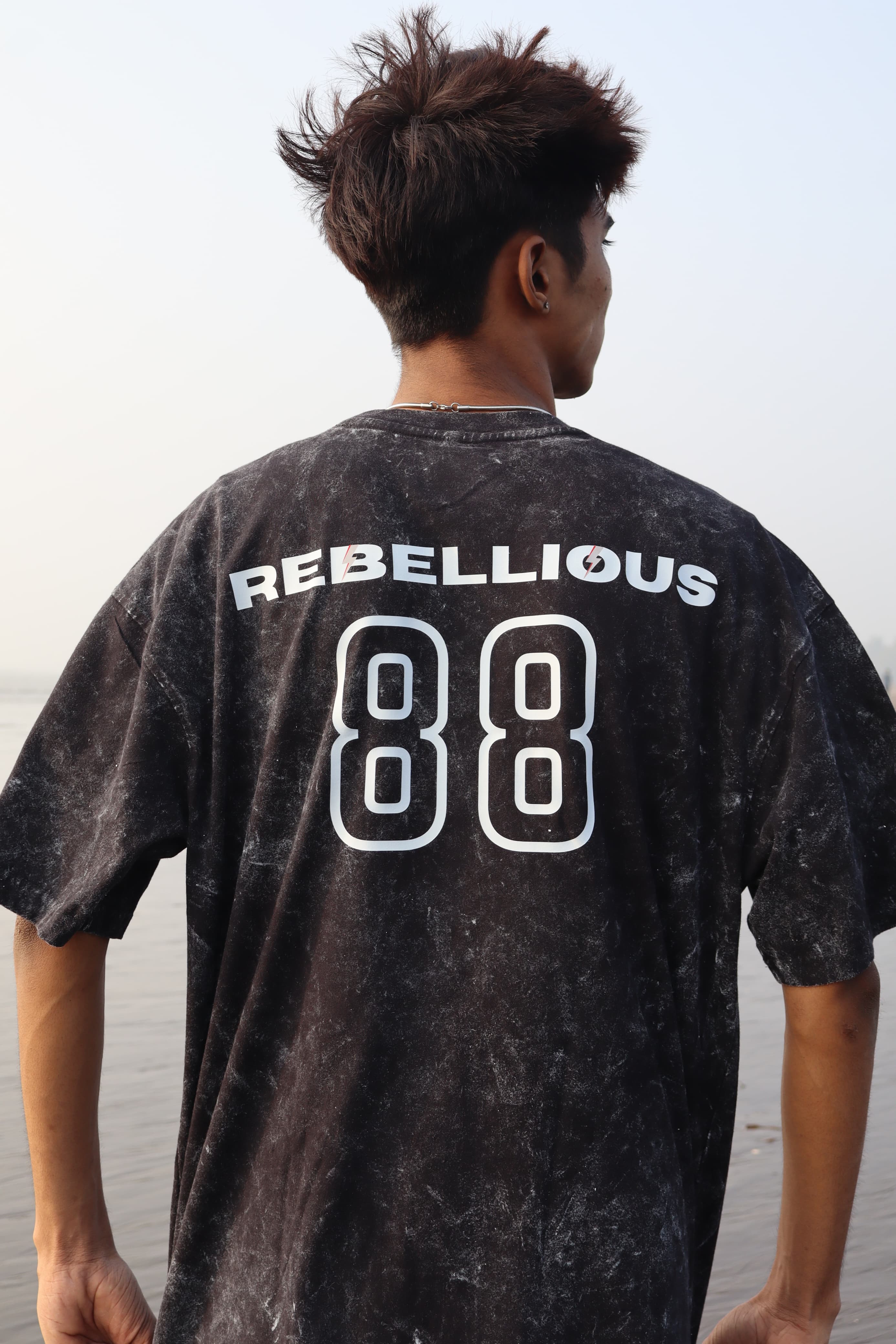 Rebellion stone oversized tshirt [unisex