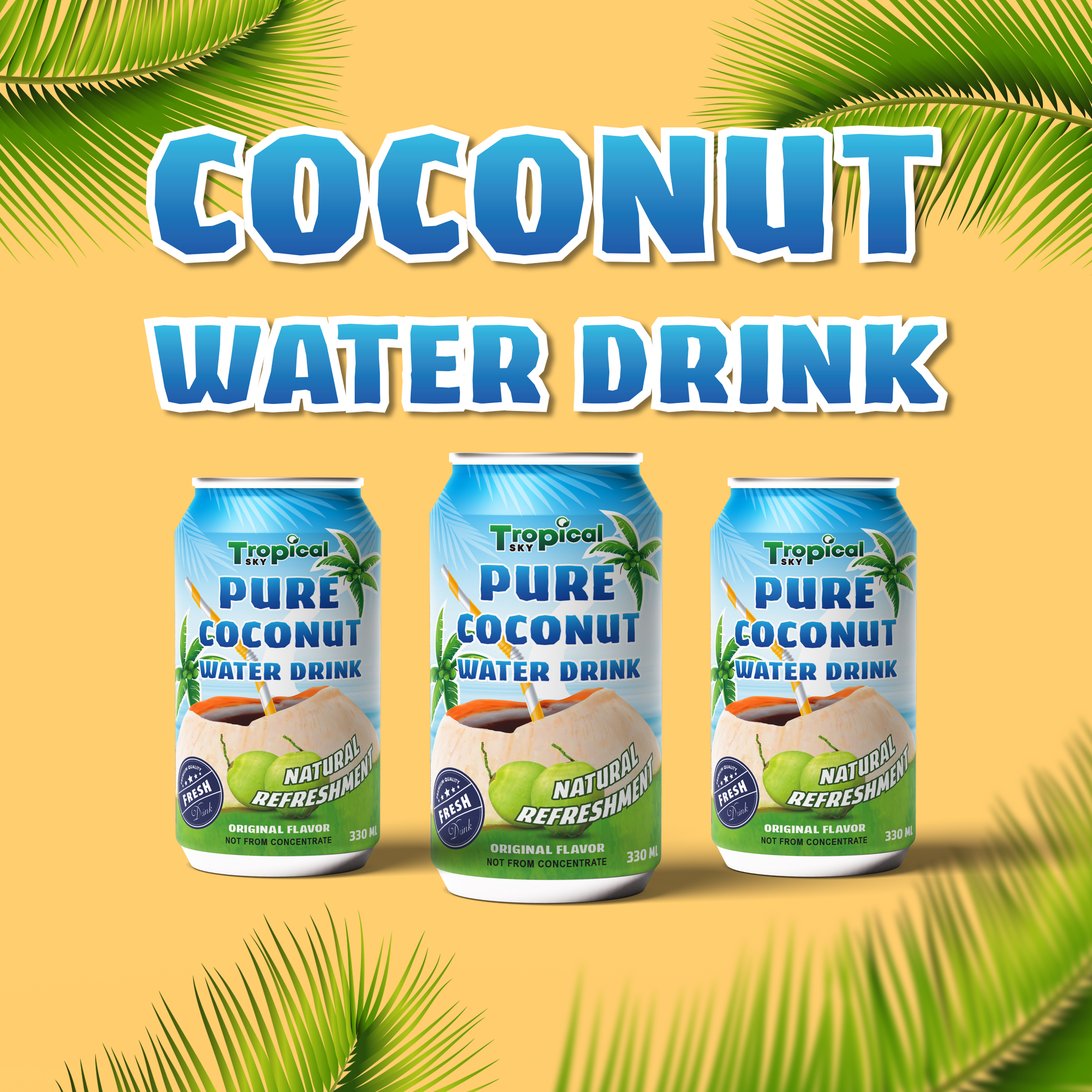 Oem coconut water products manufacturer in vietnam