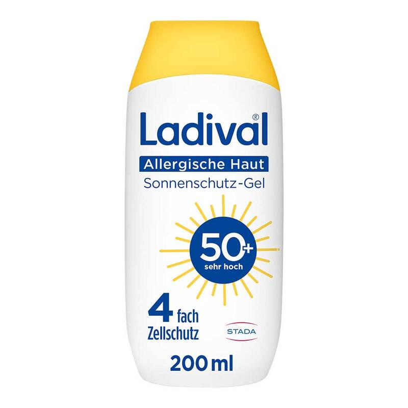 Sunscreen sun cream, also for children and someone with allergies