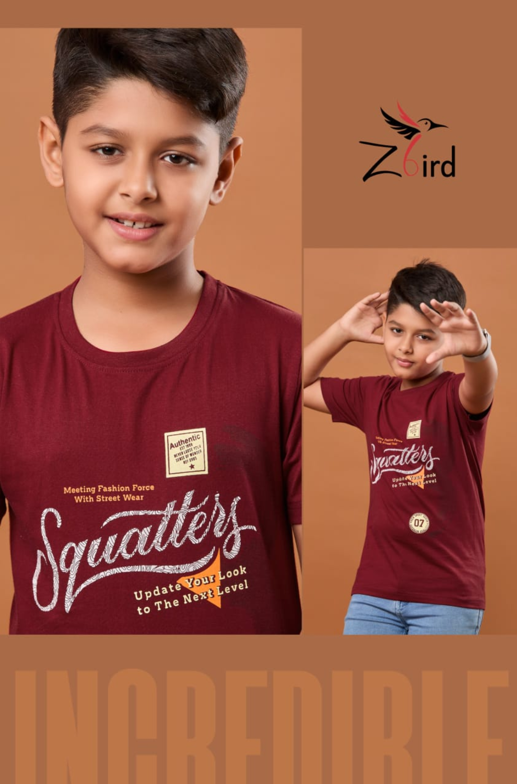 T-shirt boys 10pcs box