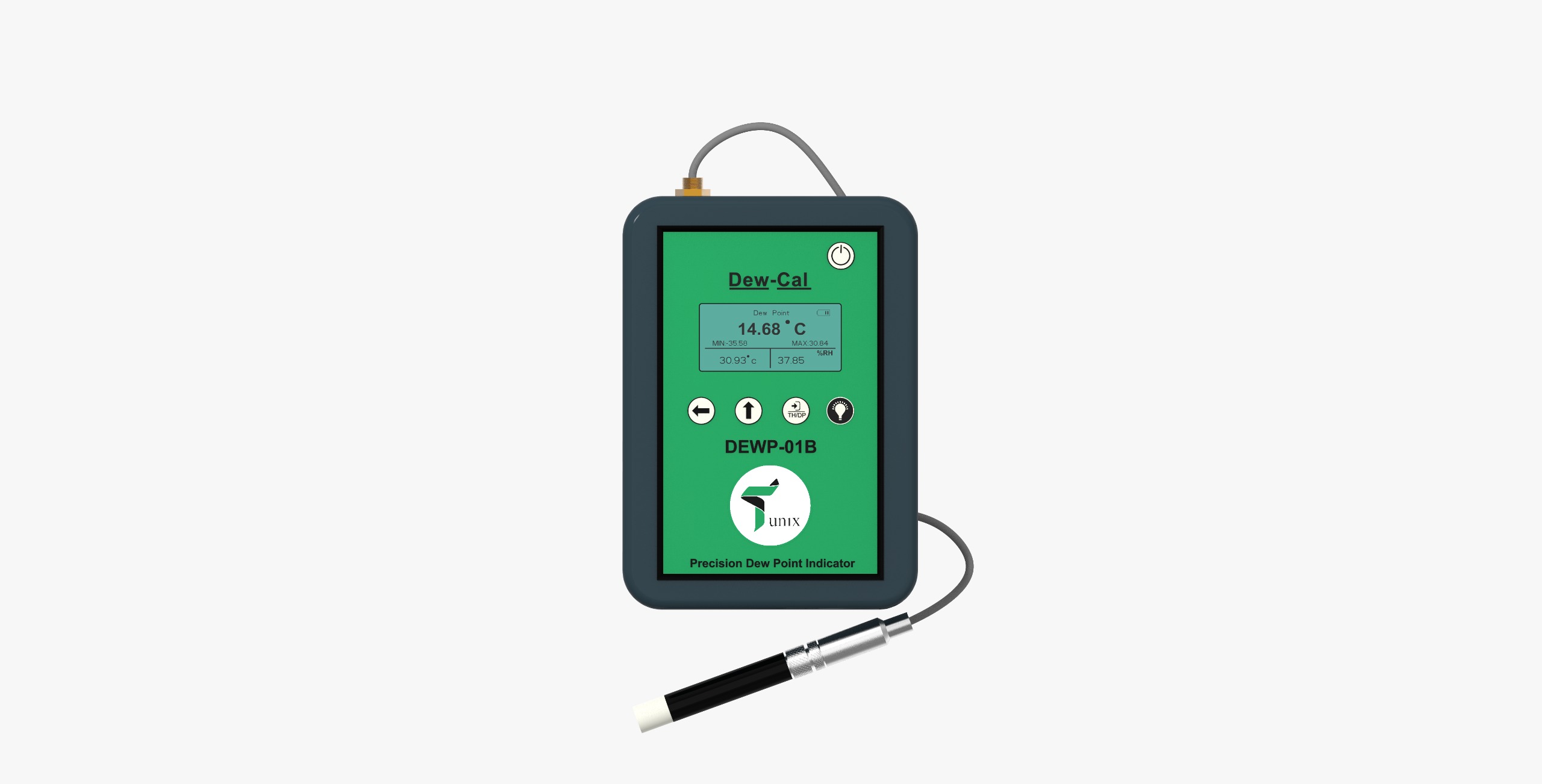 Premium accuracy dew point hygro-meter