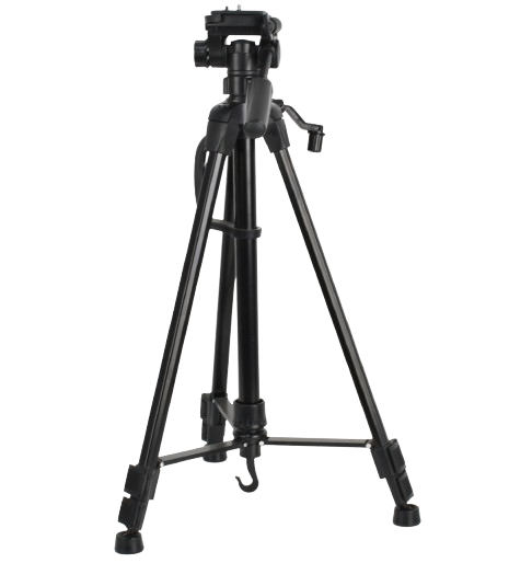 Rada portable adjustable aluminium tripod black