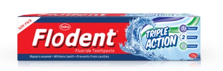 Flodent Triple Action 100gm Oral Toothpaste_2