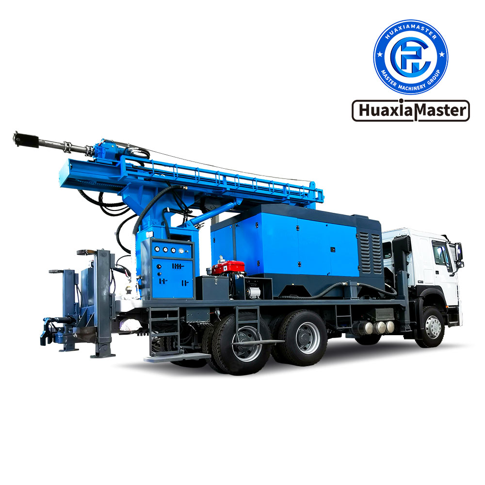 CJC Series Truck-mounted Pneumatic Water Well Drilling Rig_3