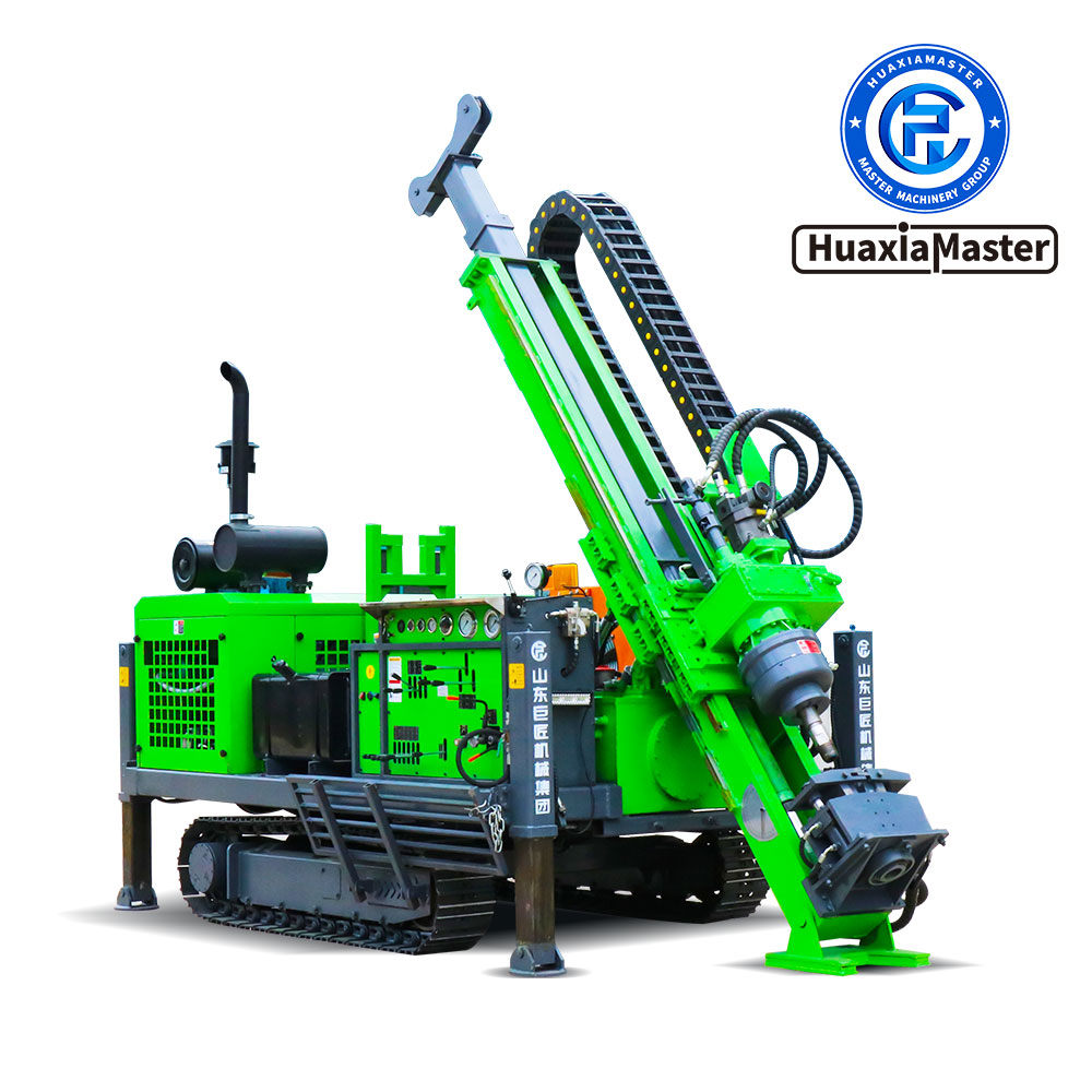 High-Efficiency Hydraulic Drilling Rig: Crawler Type with Rope Core Drilling Capability_5