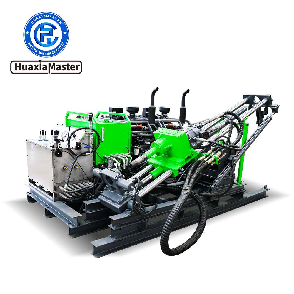 Modular mechanical two-stage core drilling rig_2