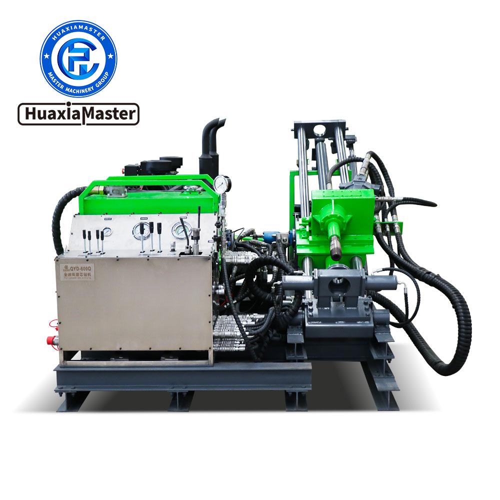 Modular mechanical two-stage core drilling rig_4