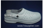 AX06005-1 white safety leather upper