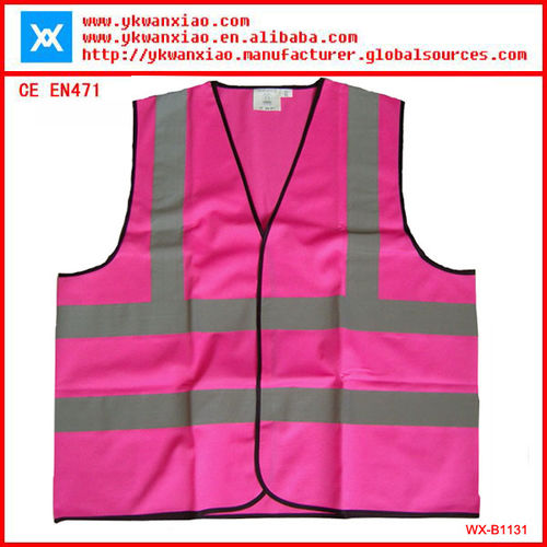 Adult safety reflective vest