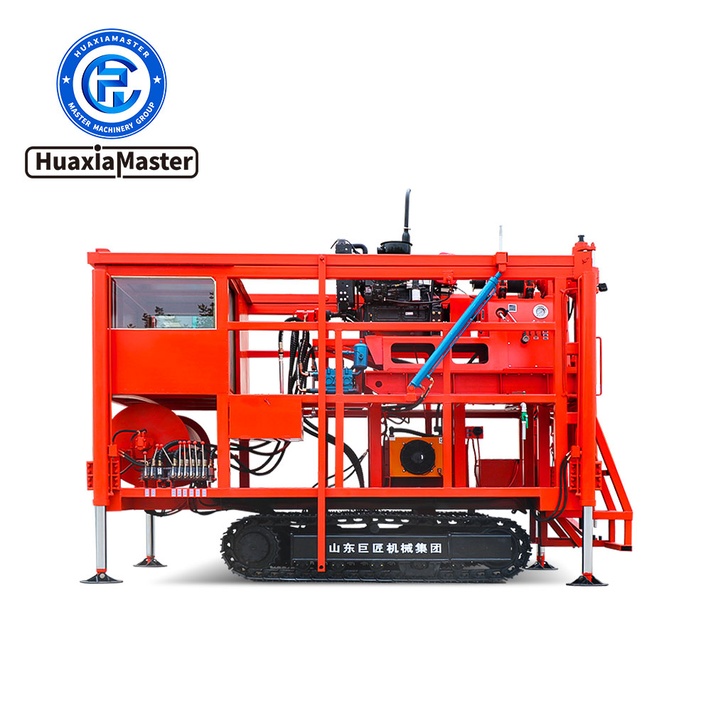 Crawler type core drilling rig suitable for exploration and coring, easy to walk_5