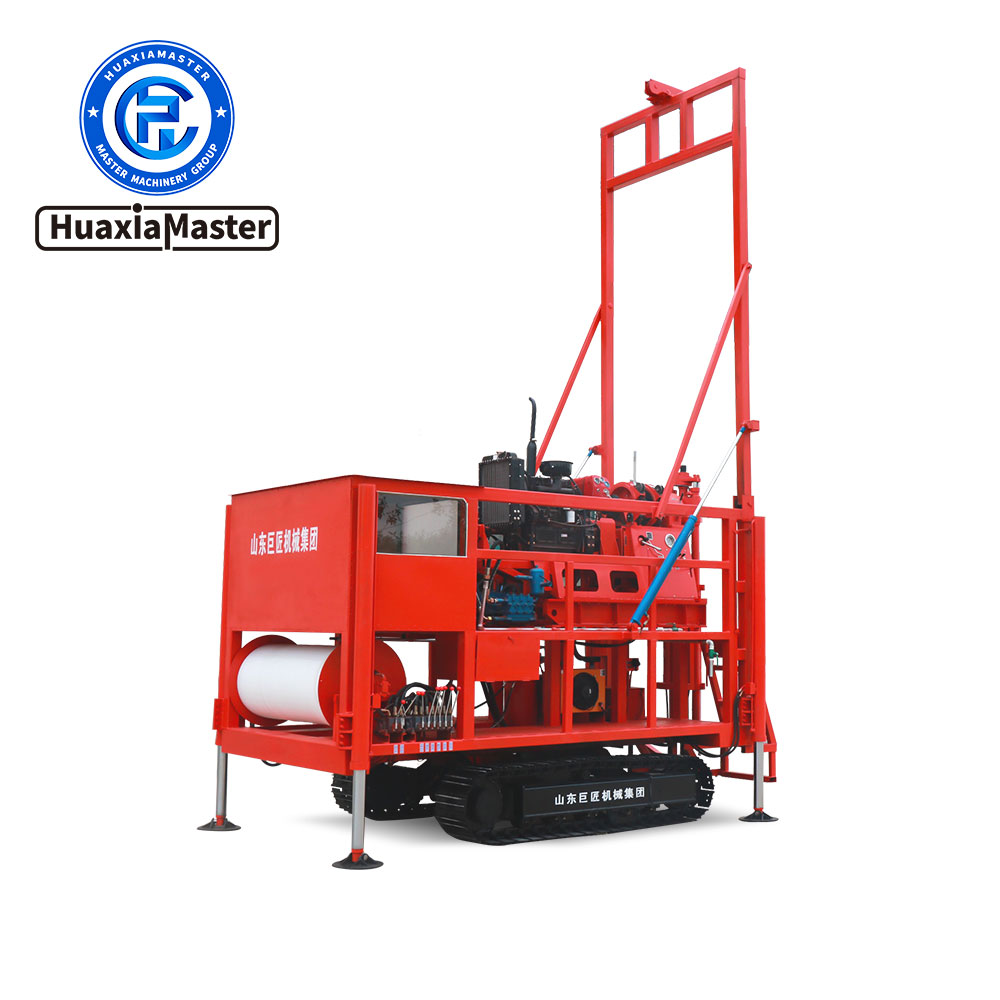 Crawler type core drilling rig suitable for exploration and coring, easy to walk_3