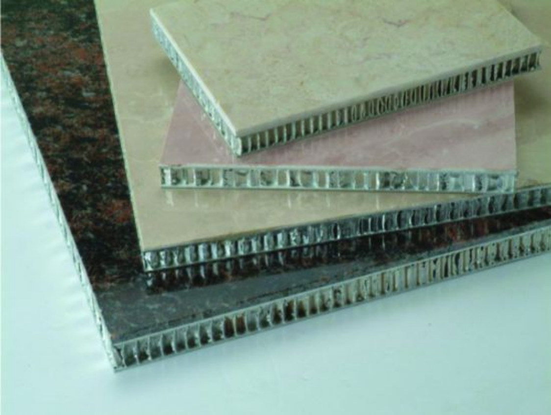 Stone composite aluminium honeycomb panel