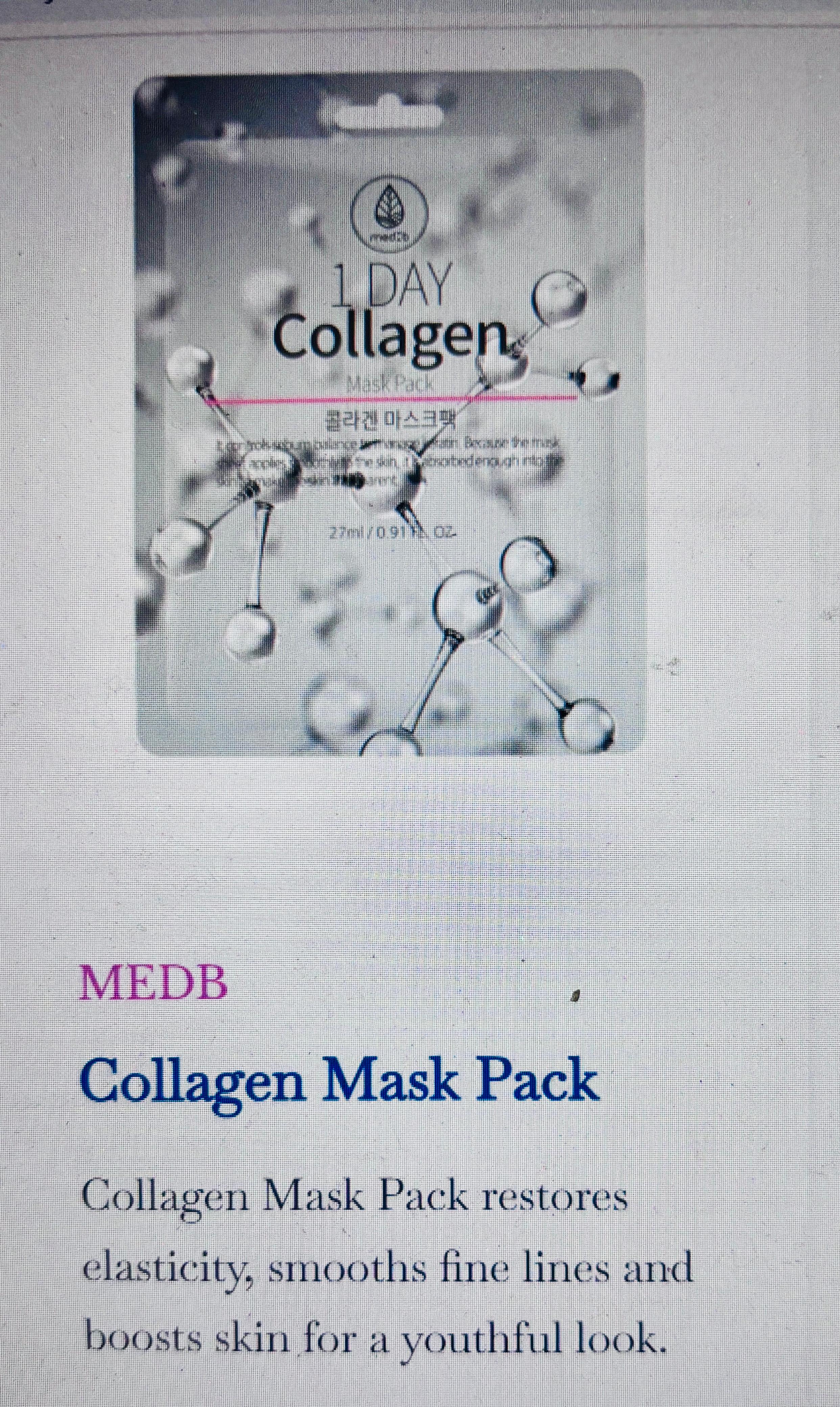 Collagen mask