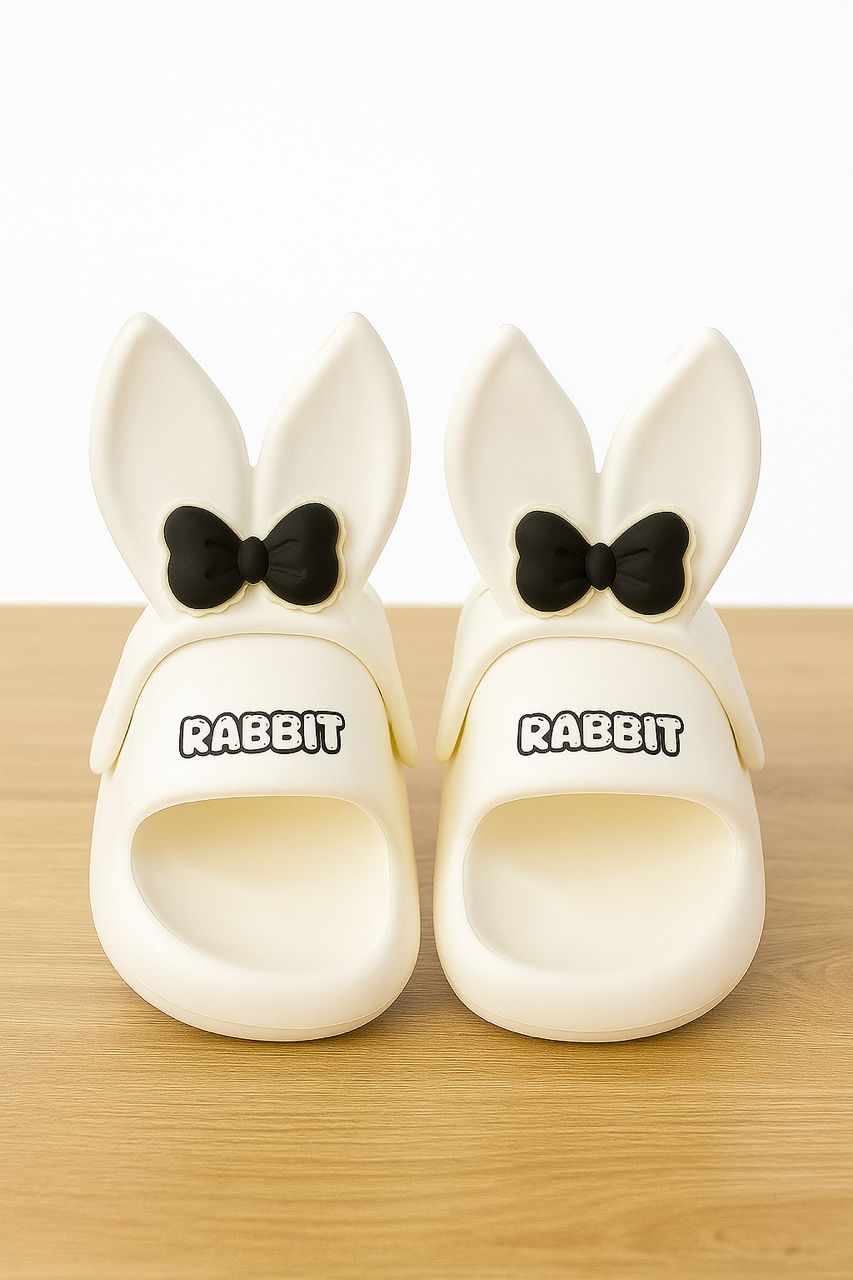Cute Bunny Slippers for Women & Men – Cozy Plush Indoor Shoes_3