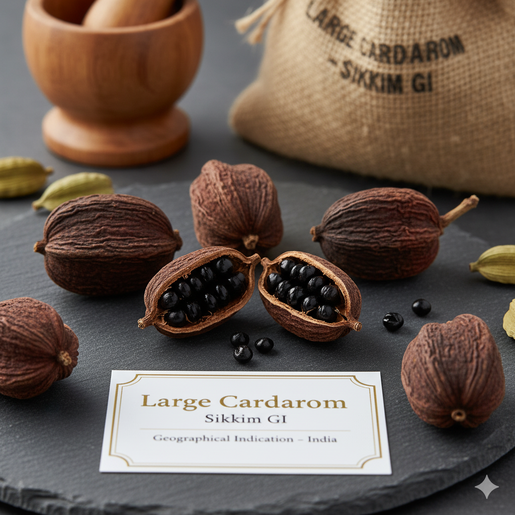 Patrida Large Cardamom Sikkim GI_4