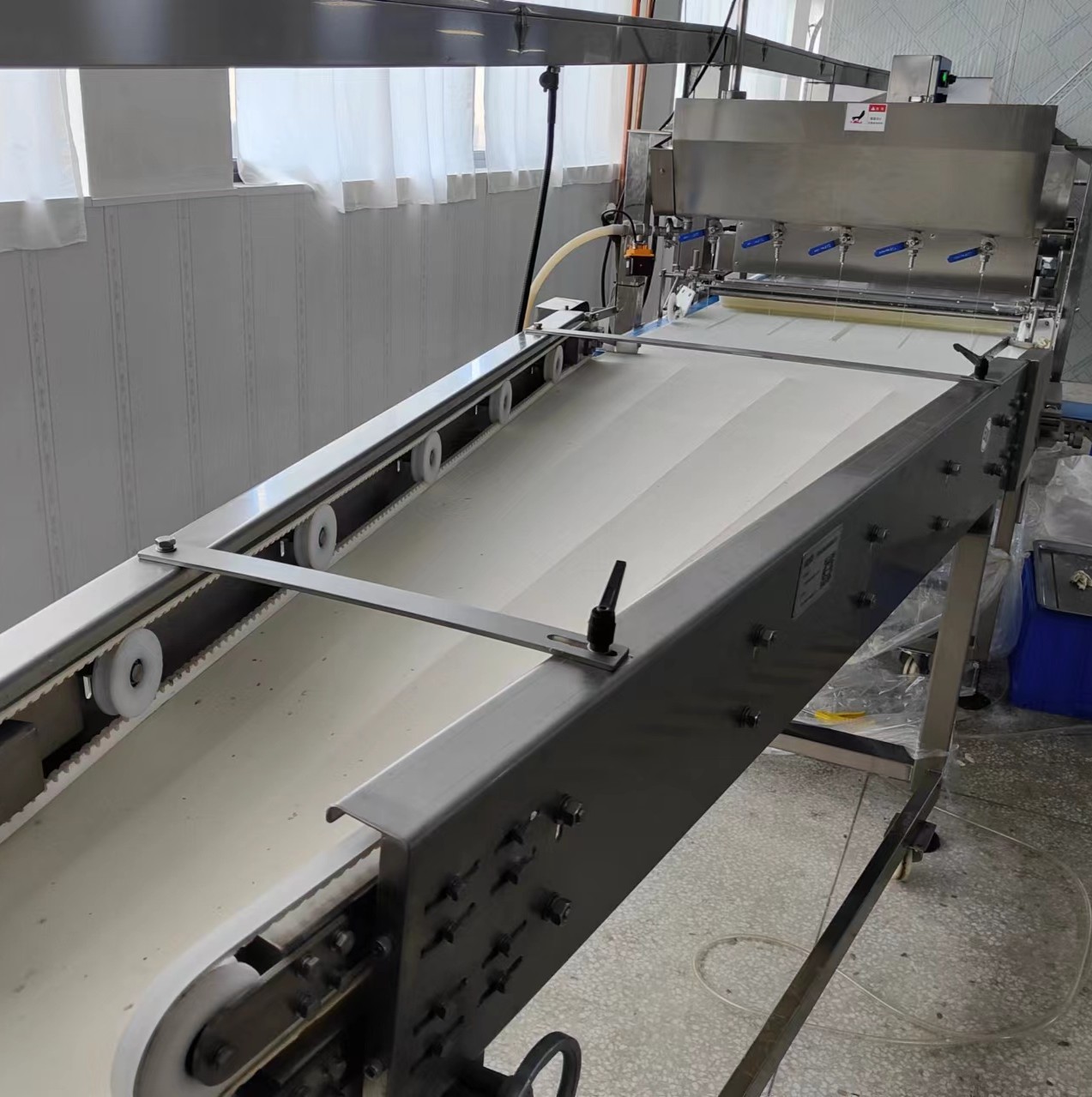 CPE-3368-788B Automatic Lachha Paratha Production Line With Flatbread Pressing Filming Machine_5