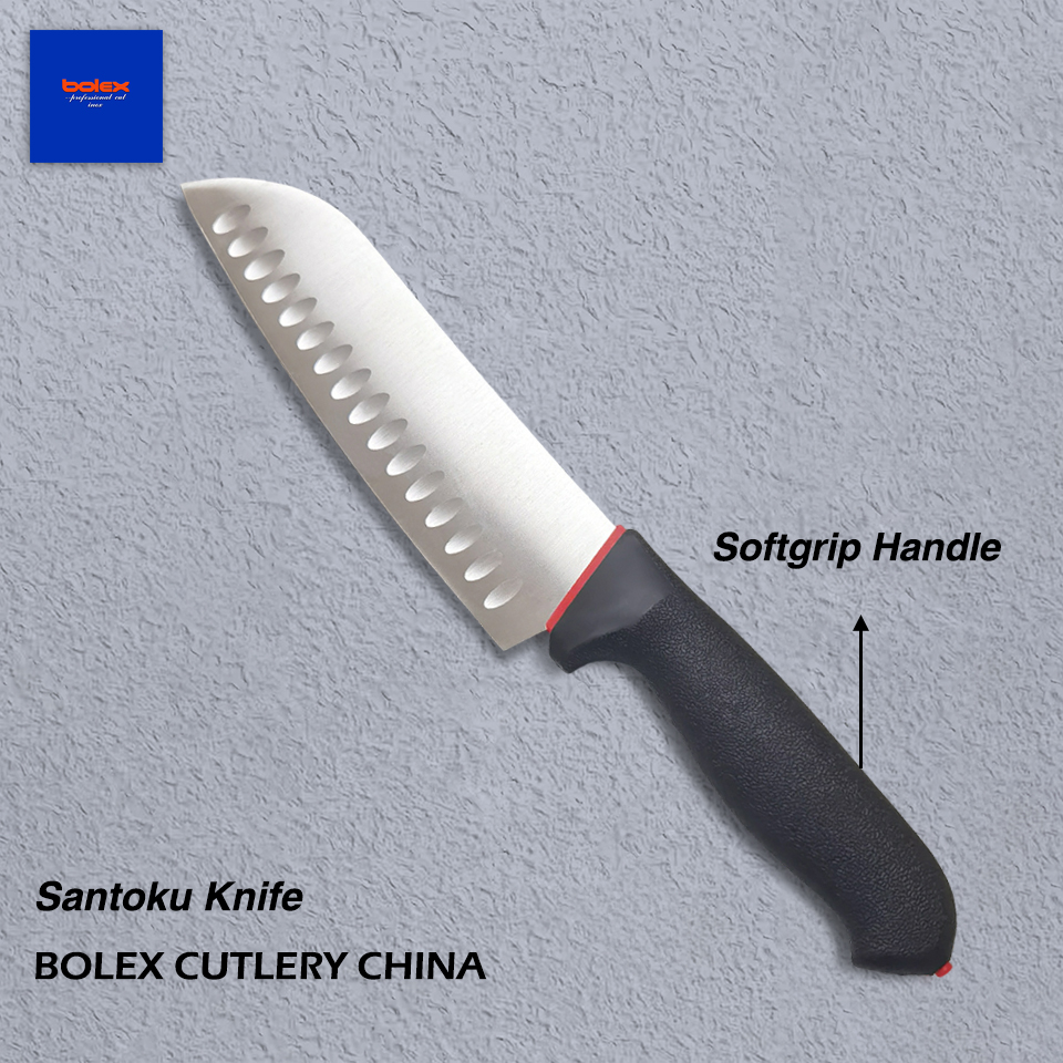 Cook chef knives santoku knife commercial kitchen supplies knife sharpening service produced by bolex cutlery china