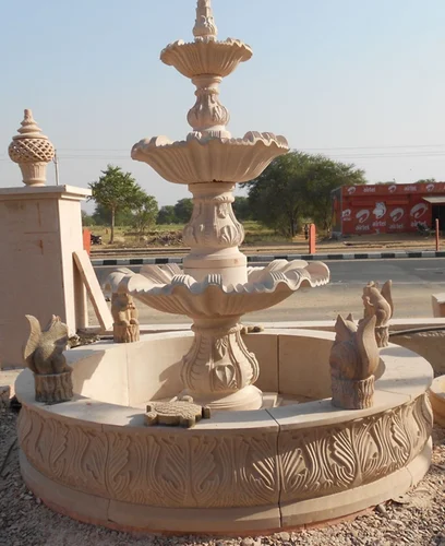 Sandstone Water Fountain_6