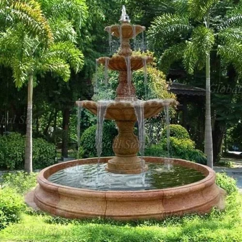 Sandstone Water Fountain_2