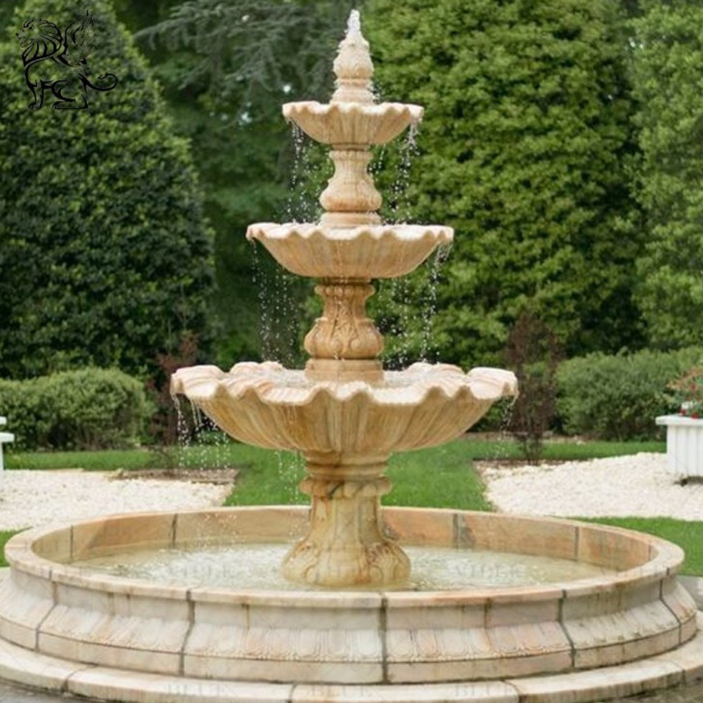 Sandstone Water Fountain_9