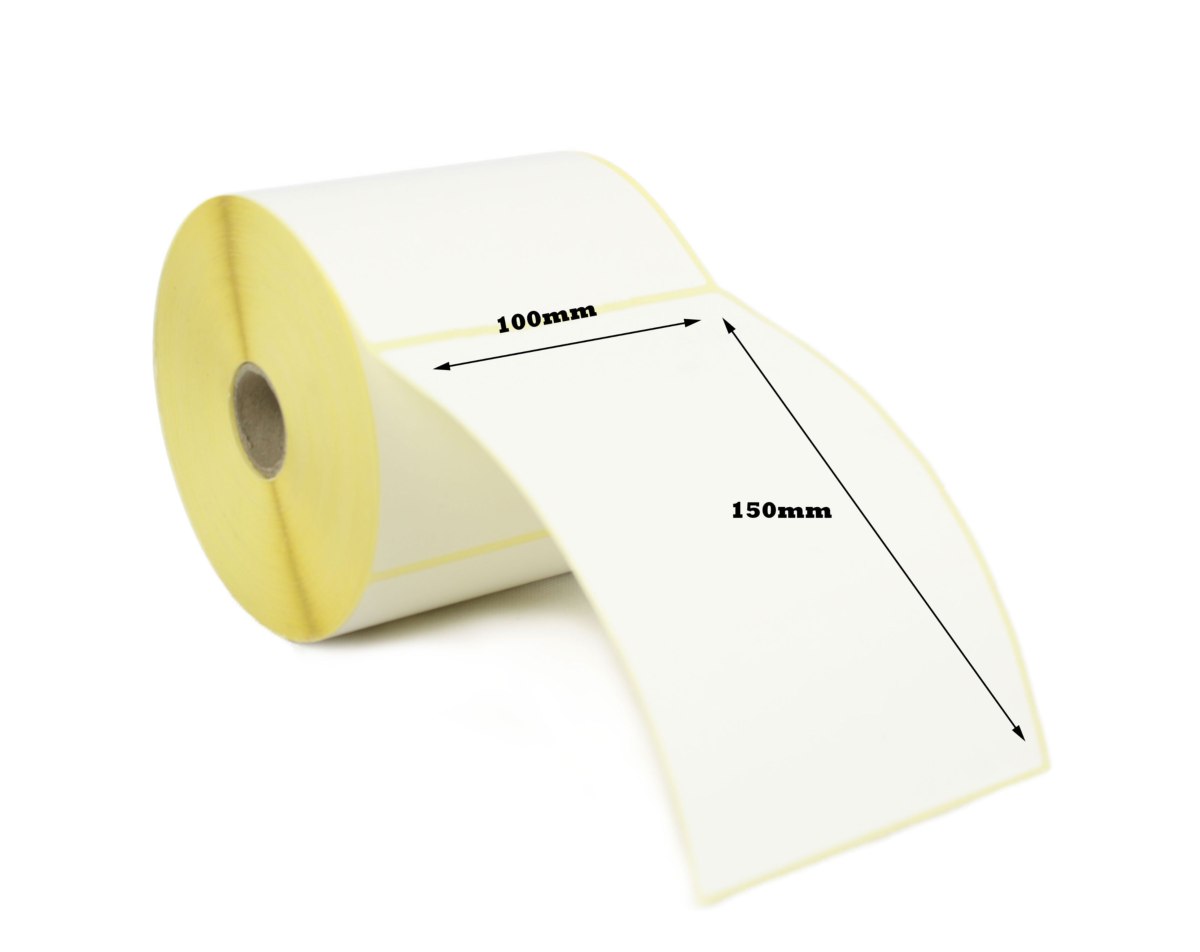 Direct thermal printer label 4"x6", 100cm * 150cm 500 shipping labels per roll compatible with zebra printers & most thermal printers, blank barcode label stickers for amazon fba,ups, usps, fedex, dhl