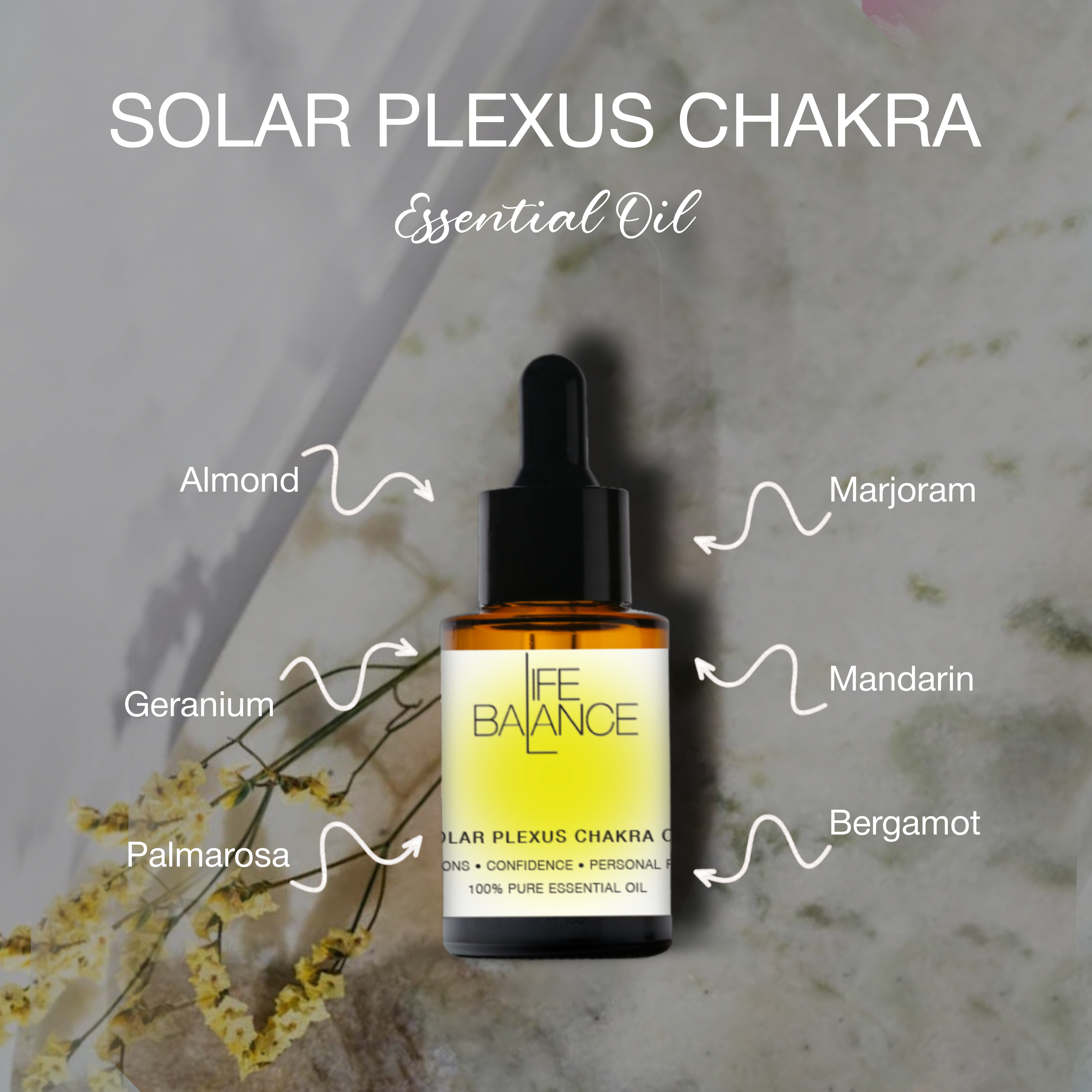 Solar Plexus Chakra Oil 15ml – 528 Hz Vibrational Healing Oil for Confidence, Focus & Personal Power, Citrus & Fruity Fire Essence, RAM Chakra Balancing Aromatherapy, Emotional Wellness Oil Dubai UAE_2
