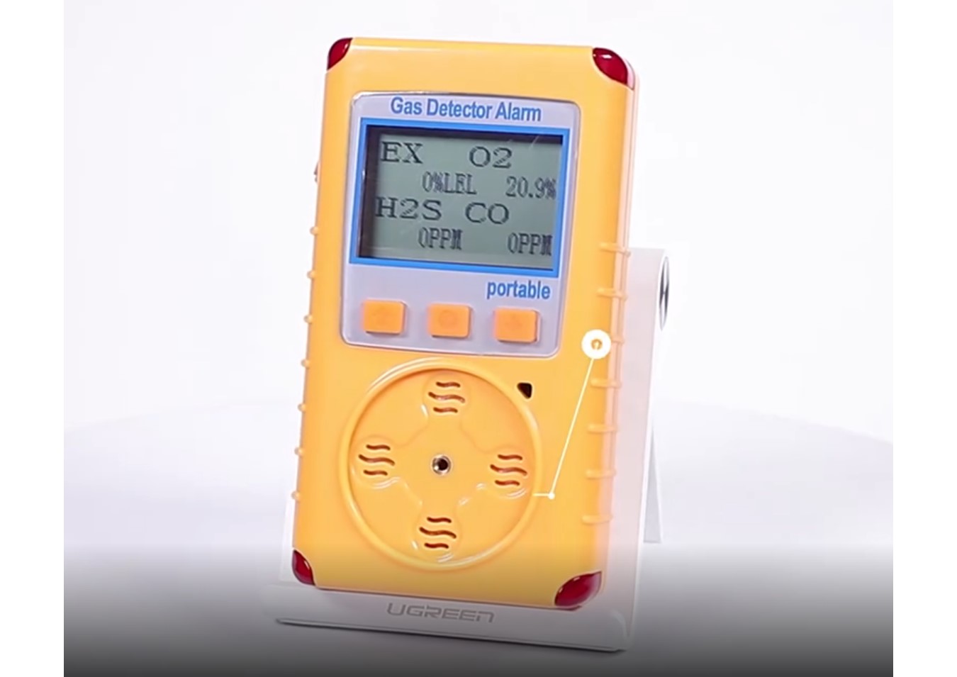 Portable industry gas detector gas alarm_3