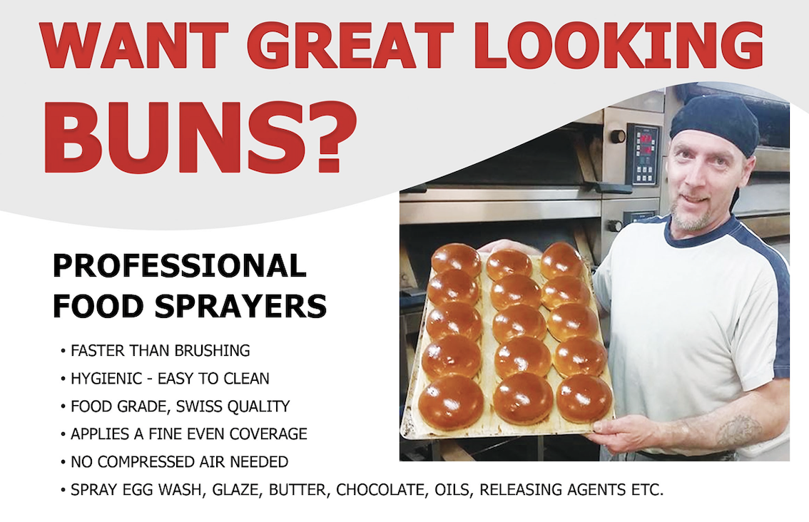 Food spray gun for egg wash, glaze, chocolate- just plug in and spray_4