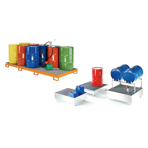 Steel spill containment pallet - zcp