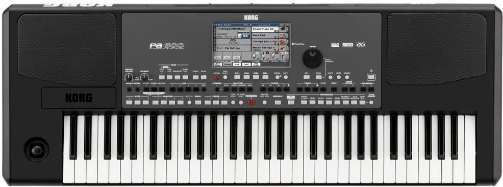 Korg Pa600 61-Key Arranger Keyboard