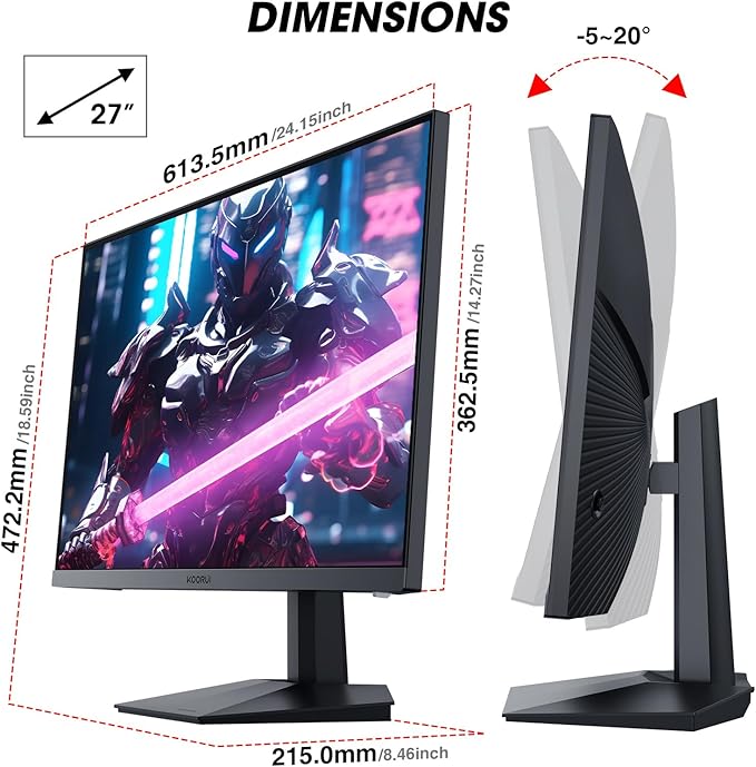 KOORUI 27 Inch 240Hz Monitor_3