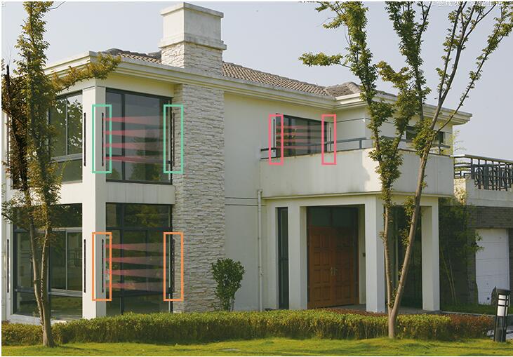 8 Beam Sensor Wireless Solar power Perimeter Security Equipment Outdoor Intrusion Detection System_6