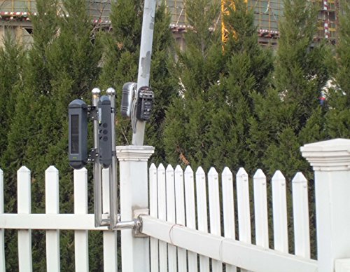 8 Beam Sensor Wireless Solar power Perimeter Security Equipment Outdoor Intrusion Detection System_5