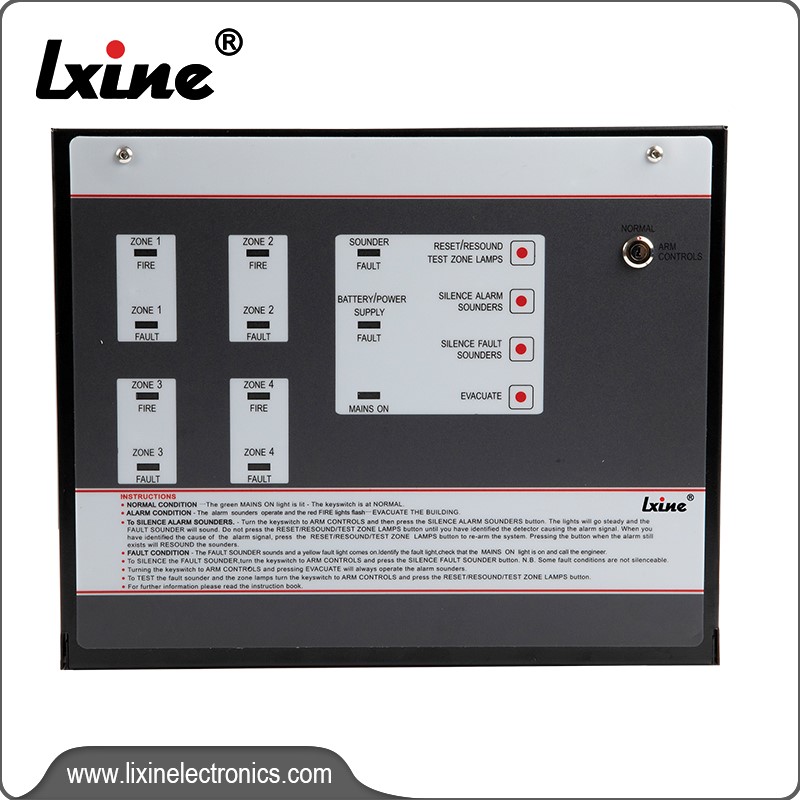CONVENTIONAL FIRE ALARM CONTROL PANEL 2 ZONE- لوحة انذار الحريق غير معنون 2 منطقة_2