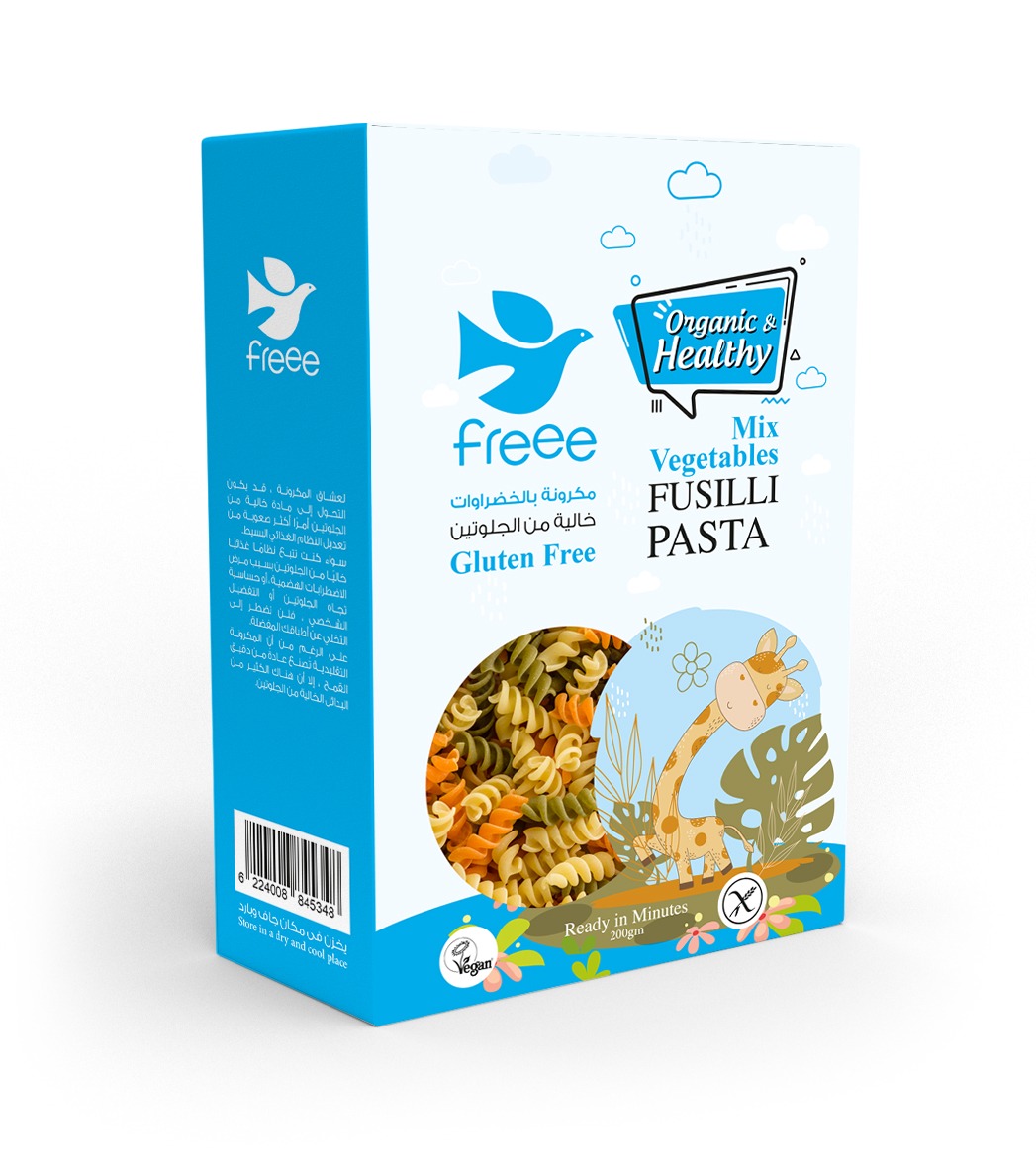 فري معكرونة خالية من الجلوتين فيوزللي ميكس