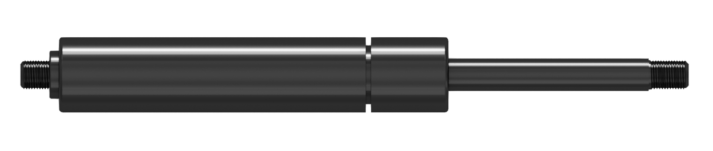 Black Industrial Gas Spring – Heavy-Duty Gas Strut with Threaded Ends_2