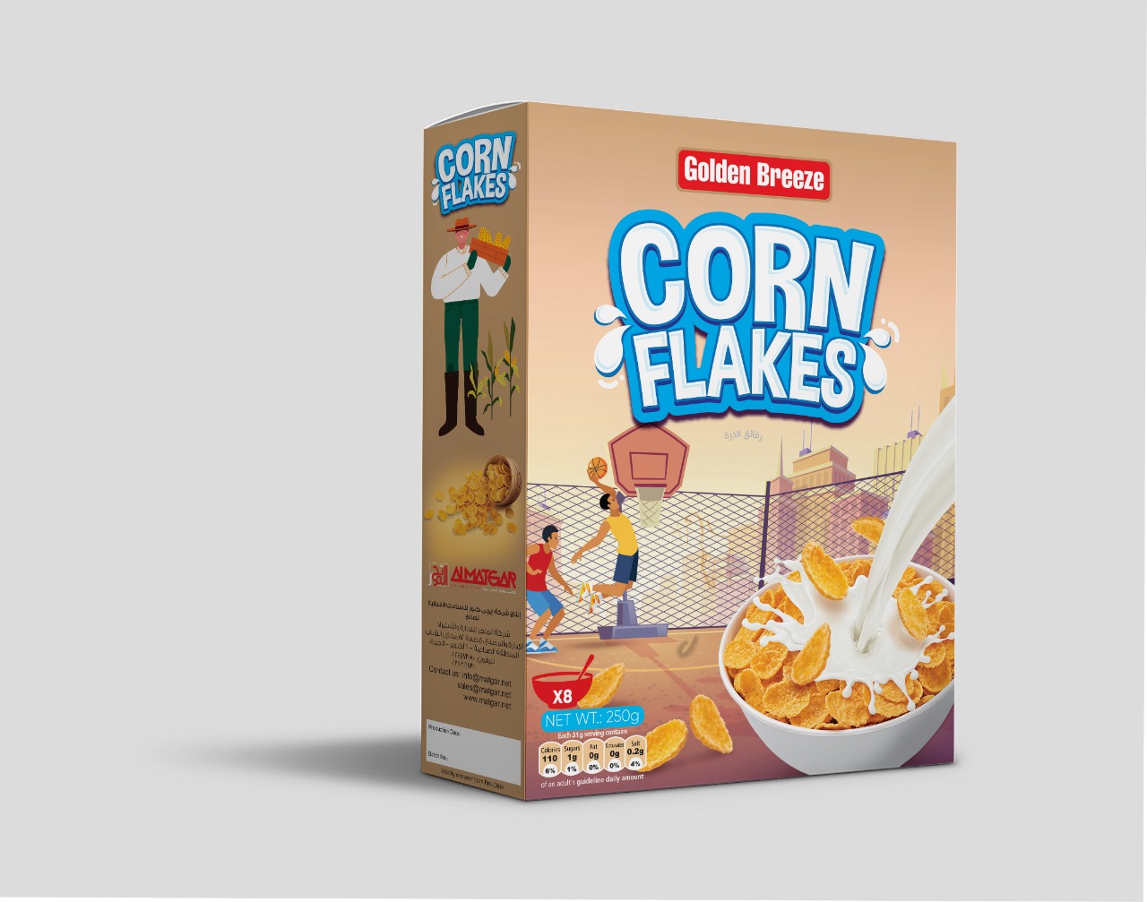 جولدن بريز كورن فلكس سادة_2