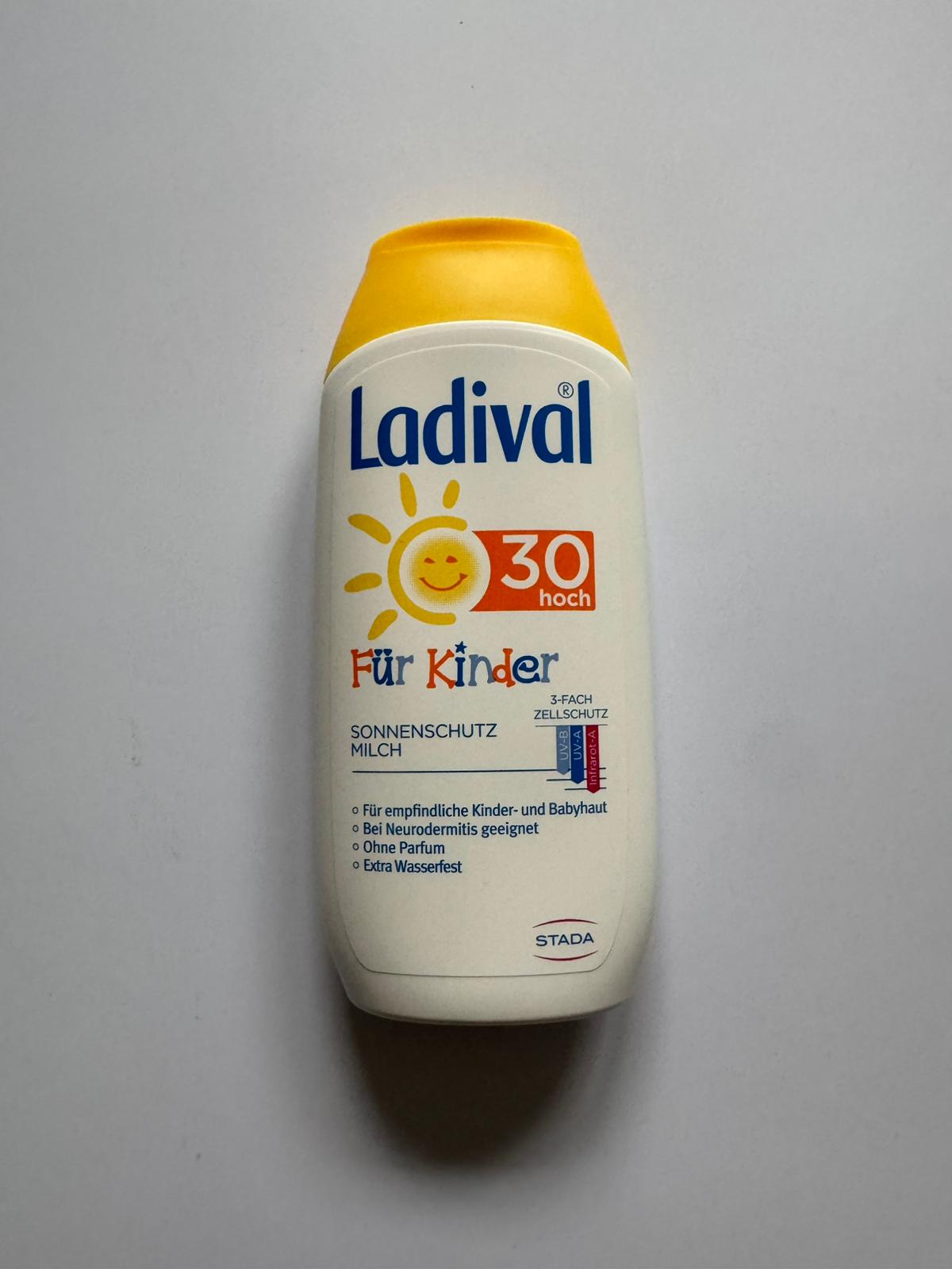 Ladival sunscreen sunscreen sun cream, also for children and someone with allergies on stock in germany